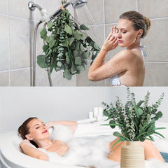 Mixed Dried Eucalyptus Bundle with Real Eucalyptus Stems
