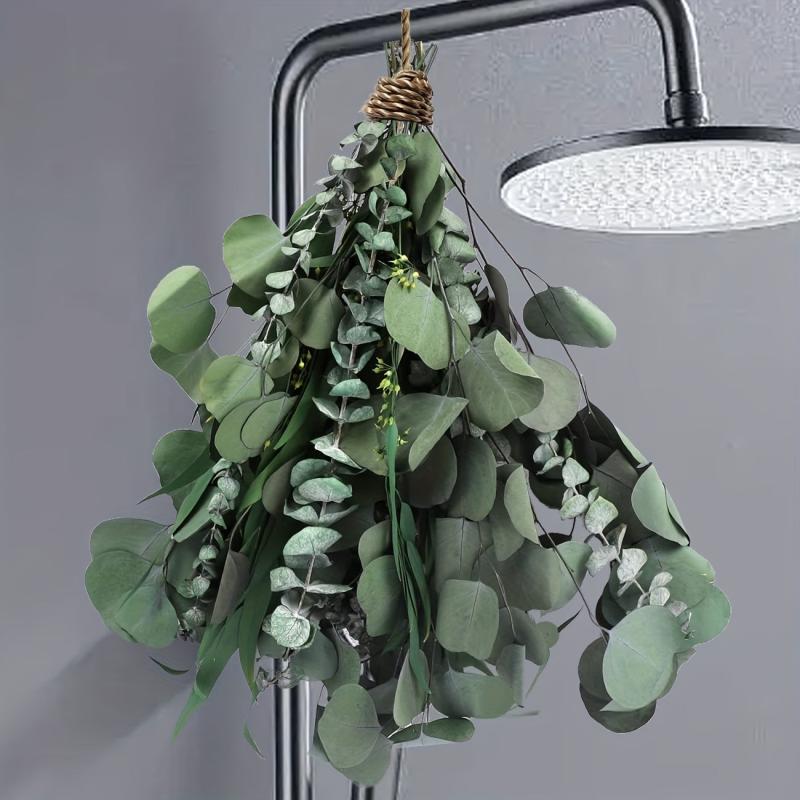 Mixed Dried Eucalyptus Bundle with Real Eucalyptus Stems