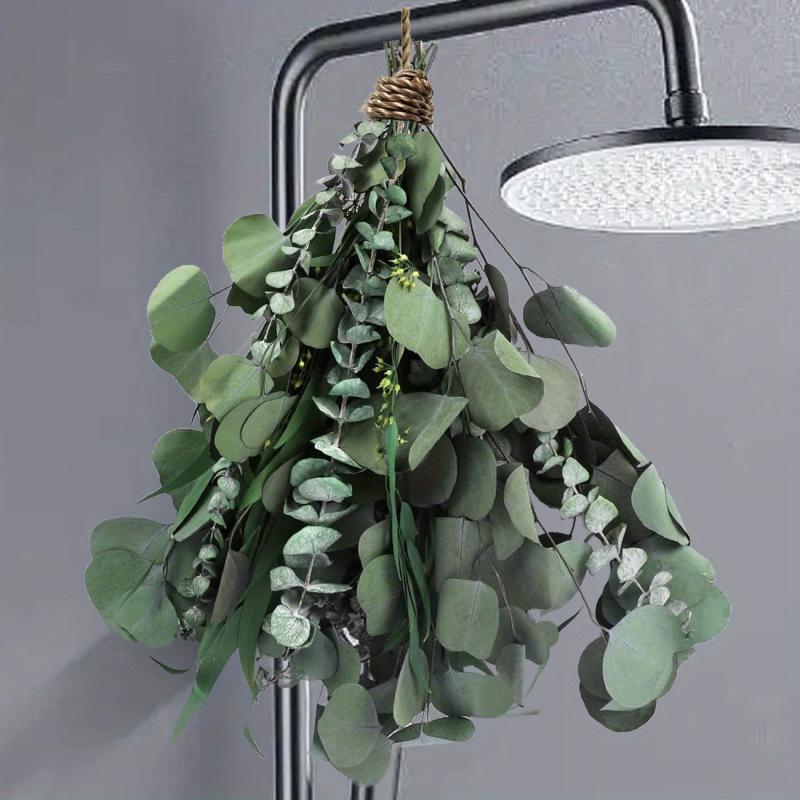 Mixed Dried Eucalyptus Bundle with Real Eucalyptus Stems
