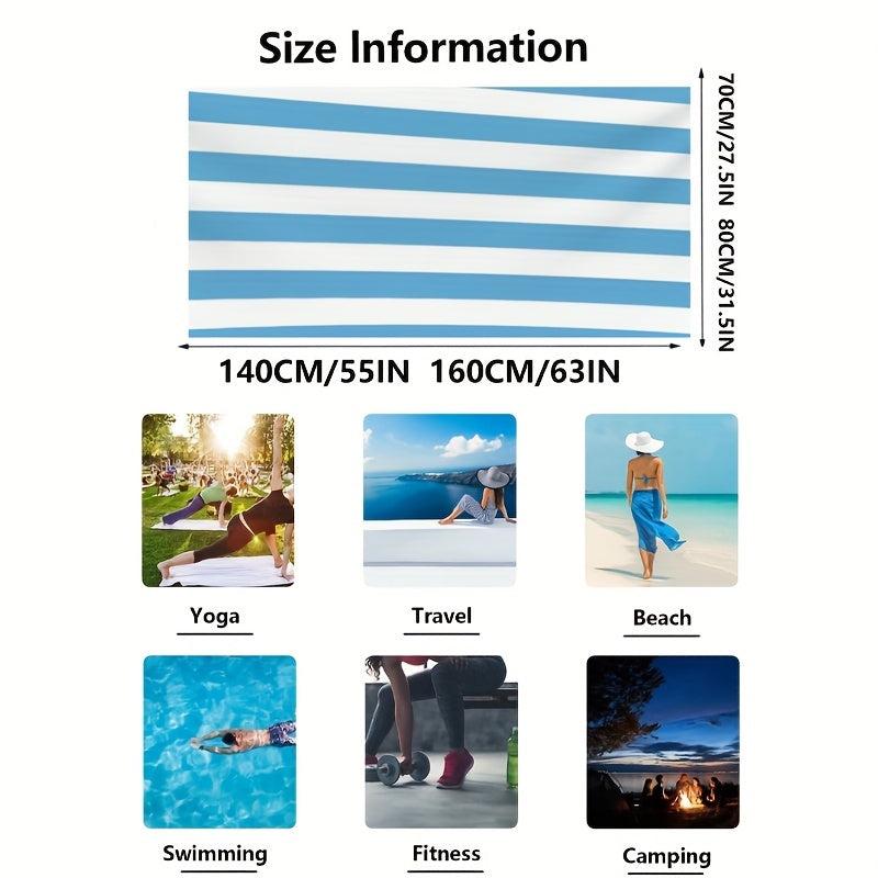 Fast Drying Microfiber Beach Towel - Absorbent Pool Towel