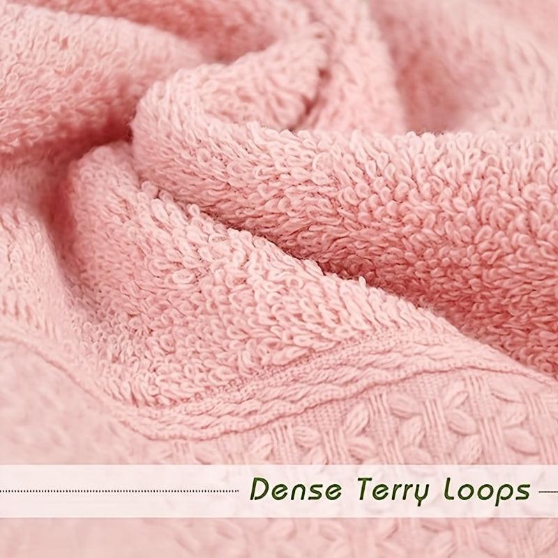 6pcs Cotton Wash Cloths Face Cloths Set Highly Absorbent 13x13in