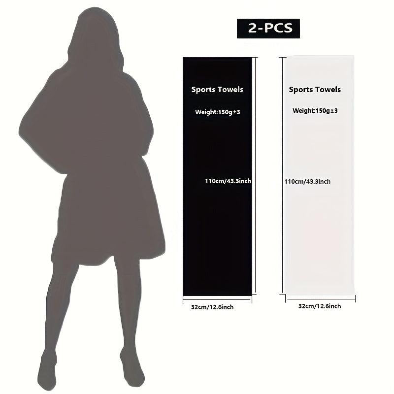Soft Sports Towel for Outdoor Fitness Training - 32 x 109