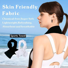 Soft Sports Towel for Outdoor Fitness Training - 32 x 109