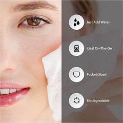 100pcs Portable Compressed Towel for Travel and Outdoor Activities