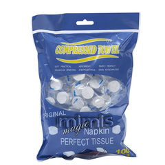100pcs Portable Compressed Towel for Travel and Outdoor Activities