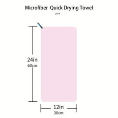 Microfiber Quick Drying Towel 12x24 Inch Soft & Absorbent