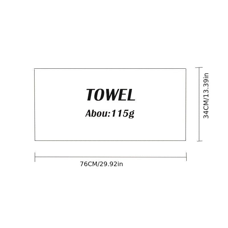 Soft Cotton Towel 34x04 - Absorbent Soft Touch Towel