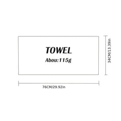 Soft Cotton Towel 34x04 - Absorbent Soft Touch Towel
