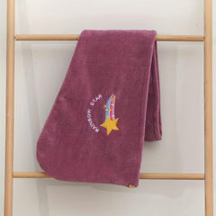 Soft Hair Drying Cap Embroidered Hair Towel Absorbent Quick-drying Shower Cap