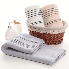 Soft Absorbent Bathroom Towel Set Hand Bath Towels Pure Cotton Skin Friendly