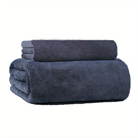 Soft & Absorbent Bath Towel Set - Large Bath Sheet & Hand Towel