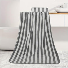 2pcs Microfiber Towel Set Bath & Hand Towels Absorbent Quick Dry Bath Linen Sets