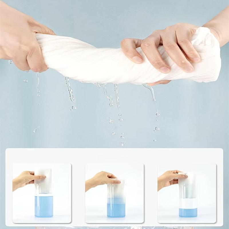 2pcs Disposable Bath Towel Set for Travel Hotel Home