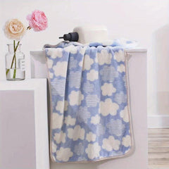Flower Pattern Hand Towel Bath Towel Soft Face Towel Quick Drying Towel