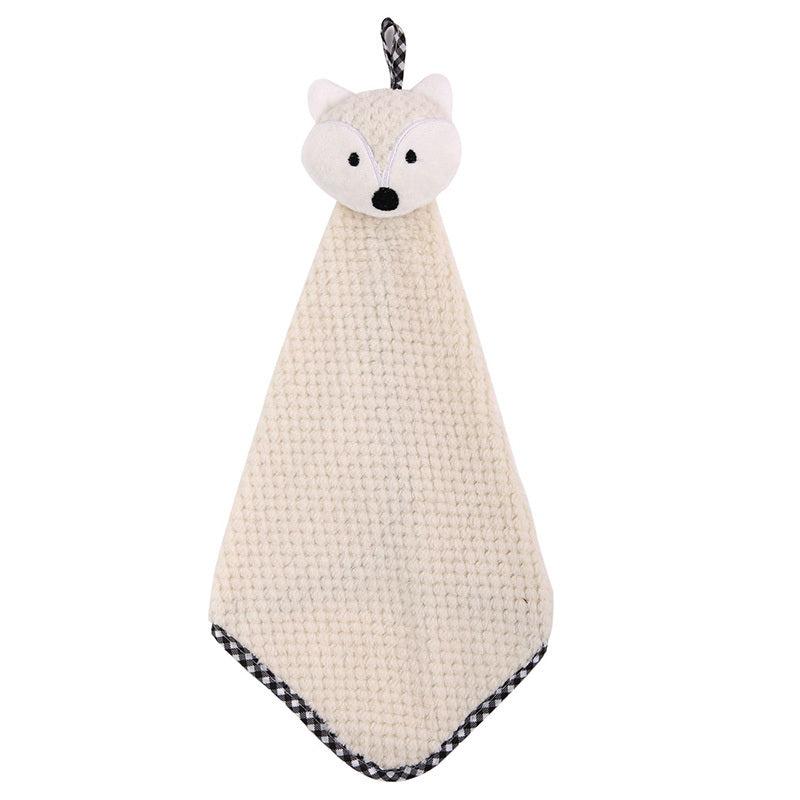 Cartoon Coral Fleece Towel for Bathroom & Kitchen