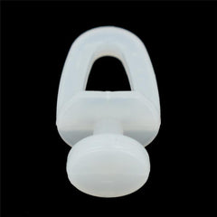 20pcs Curtain Track Rollers Plastic Drapery Rail Sliding Glider