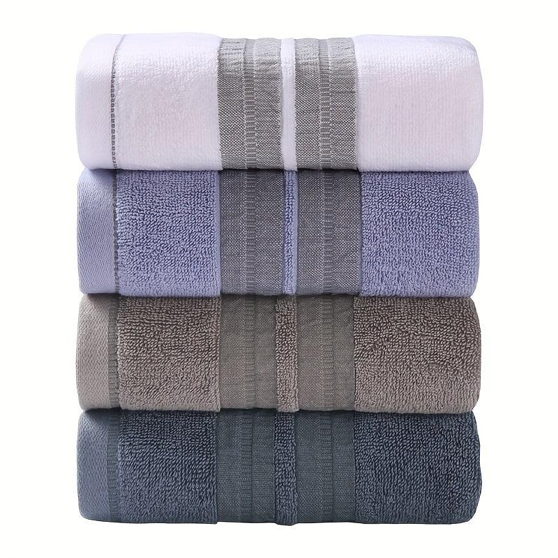 4pcs Soft and Absorbent Hand Towel for Home Bathroom and Travel 13x29in