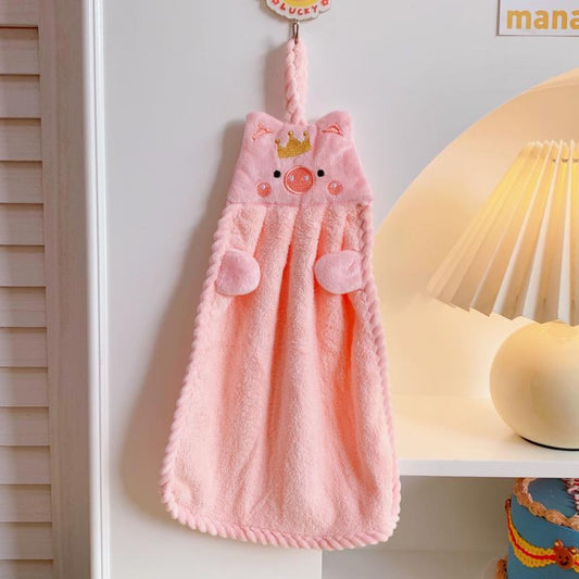 Cartoon Hand Wipe Towel Absorbent Soft Cloth