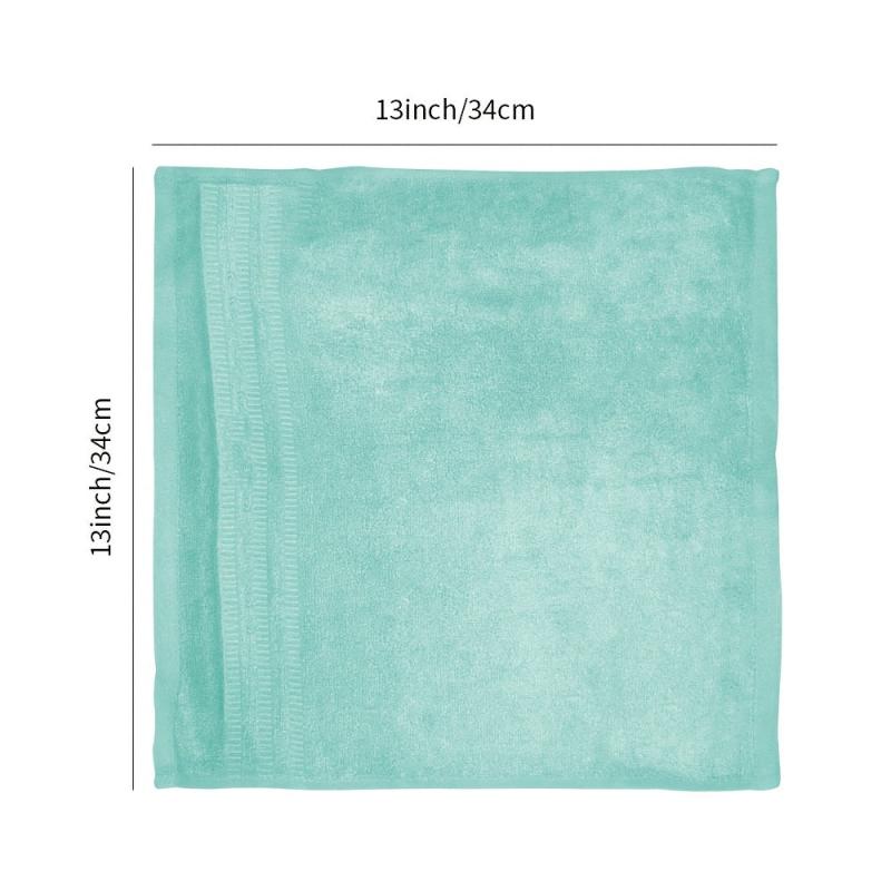 4pcs Bamboo Fiber Washcloth Soft Absorbent Towel