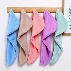 Soft Hair Drying Cap Hair Towel Bathroom Supplies