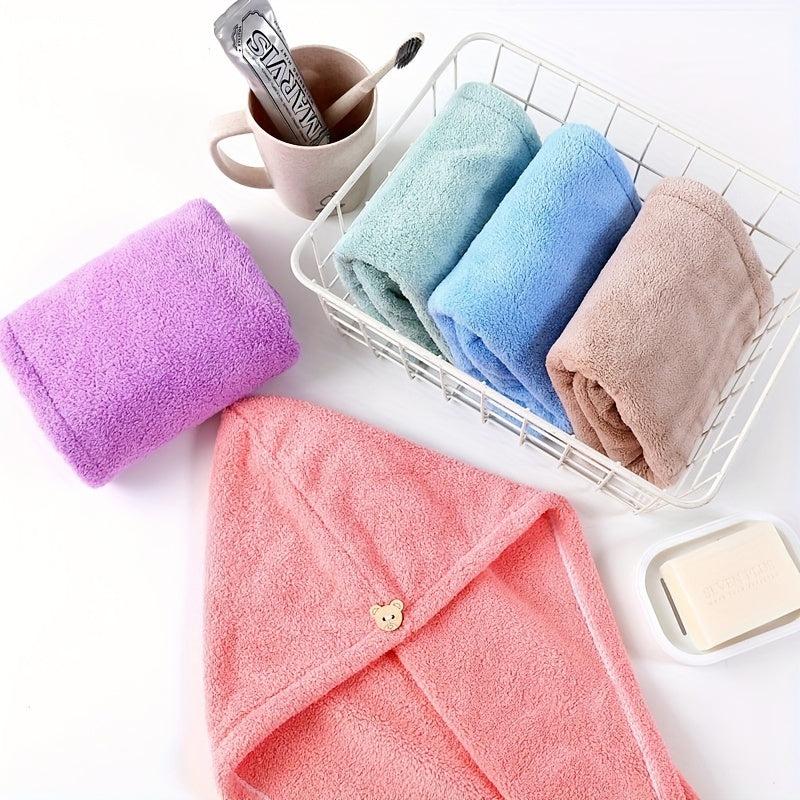 Soft Hair Drying Cap Hair Towel Bathroom Supplies