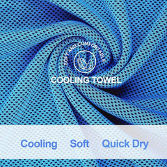 4pc Sport Cooling Towel Adult Neck Ice Towel Soft And Breathable