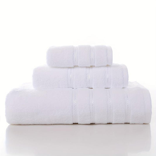 6pcs Cotton Towel Set Soft & Absorbent Towels for Bathroom
