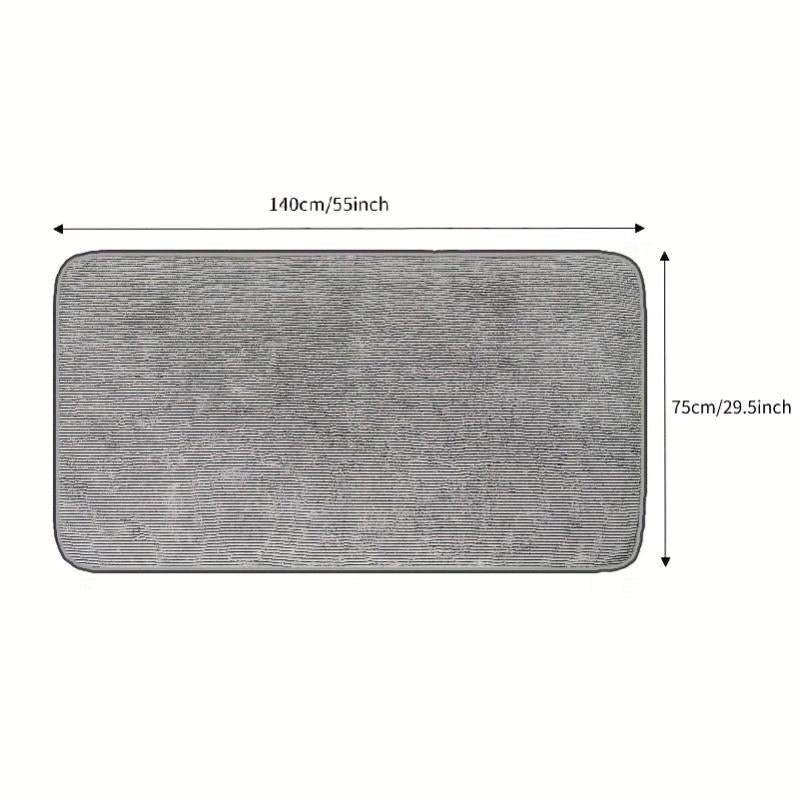 2pcs Bamboo Charcoal Bath Towel Soft Absorbent Towel