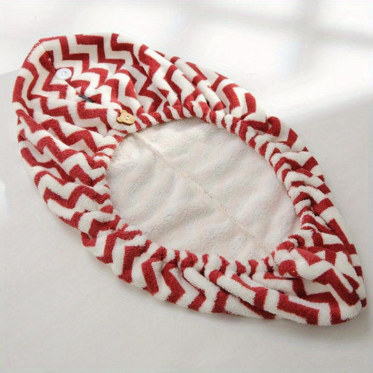 Women's Soft Hair Drying Cap Quick-drying Shower Towel