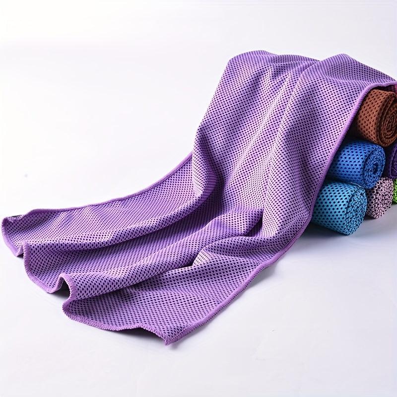 5pcs Sport Towel With Silicone Sleeve Bag 29.97x89 Hand Towel
