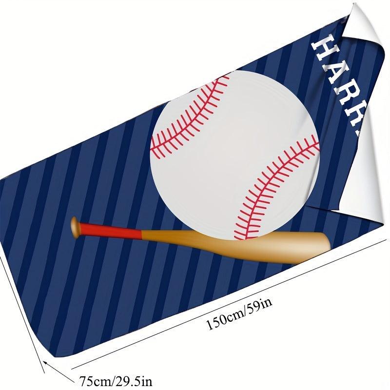 Ball Pattern Beach Towel Quick Drying Soft Absorbent Beach Towel