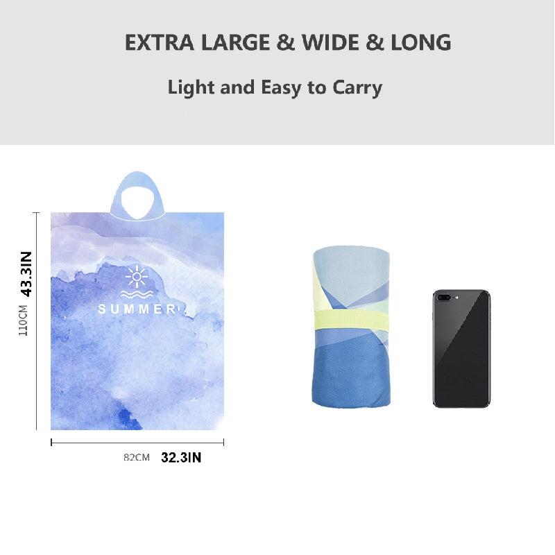 Quick Drying Hooded Beach Towel for Adults