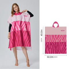 Quick Drying Hooded Beach Towel for Adults
