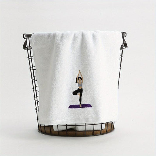 Soft Sweat Absorbent Sports Towel for Fitness Running 35x109cm
