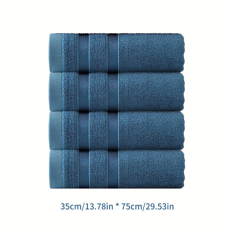 Bamboo Fiber Hand Towel Soft Skin-Friendly Face Towel Plain Absorbent Towel