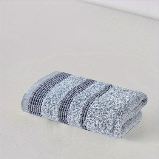 Soft Striped Hand Towel Absorbent 28x35in