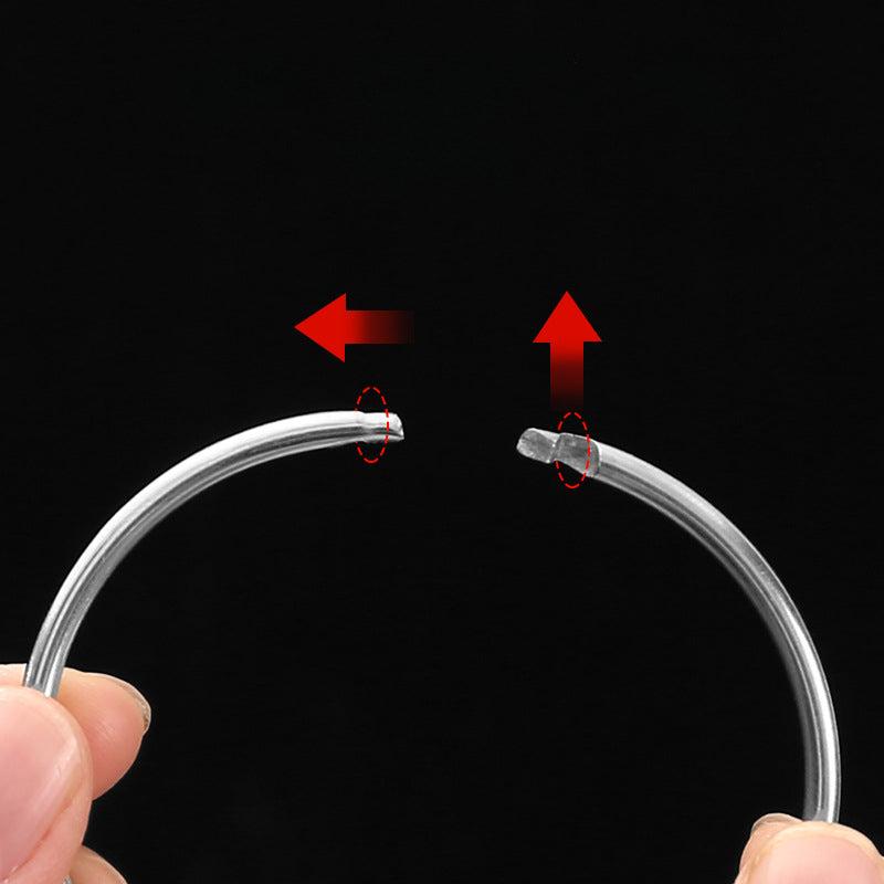 10pcs Metal Round Shower Curtain Hook Ring Extra Thick Bathroom Hook