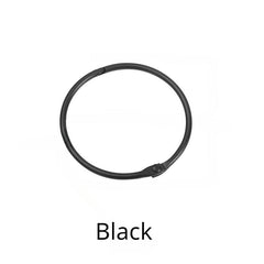 10pcs Metal Round Shower Curtain Hook Ring Extra Thick Bathroom Hook