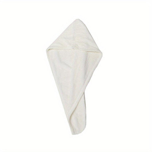 Quick Drying Hair Towel Cap Coral Fleece for Women