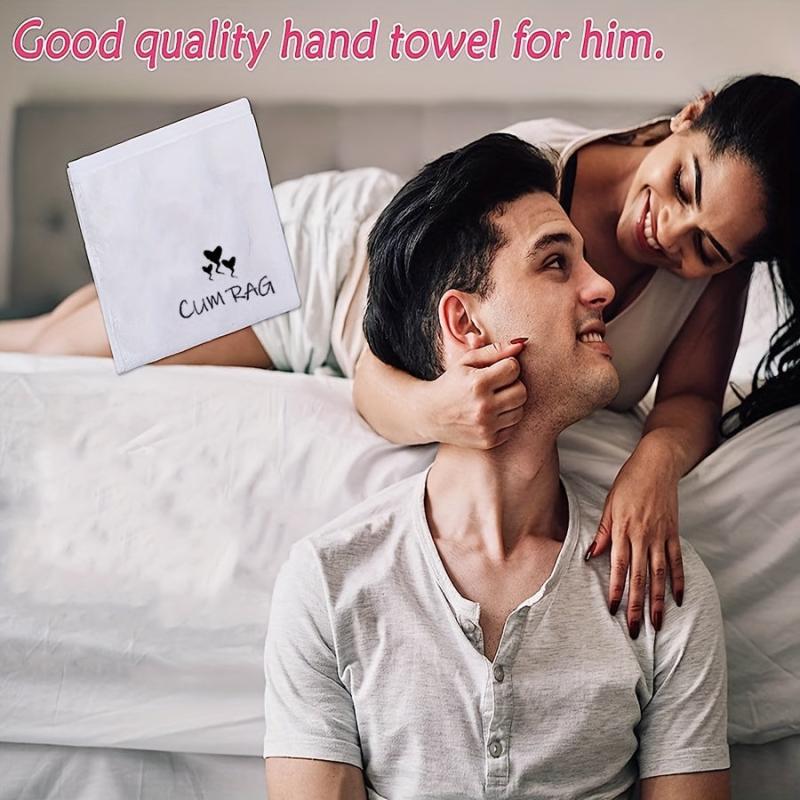 Embroidered Square Towel Romantic Washcloth Holiday Wedding Gift 30x30cm