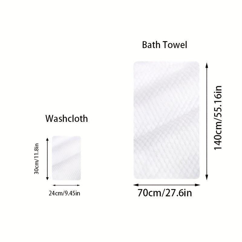4pcs High Absorption Compressed Towel Set - Ideal for Travel