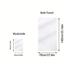 4pcs High Absorption Compressed Towel Set - Ideal for Travel