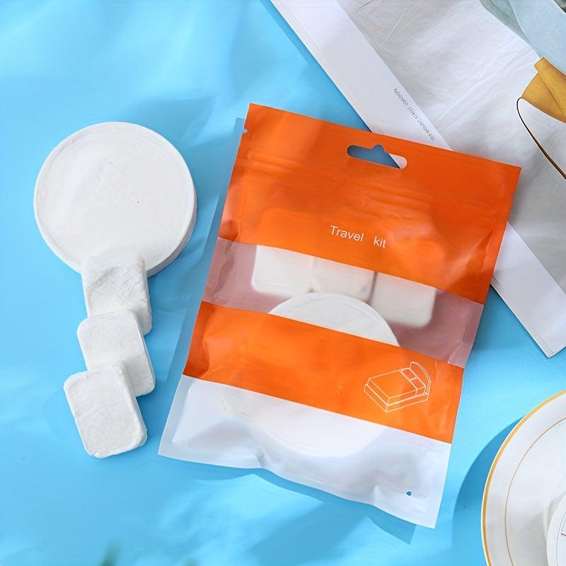 4pcs High Absorption Compressed Towel Set - Ideal for Travel