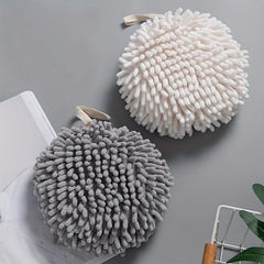 Chenille Hanging Towel Soft Fingertip Towel