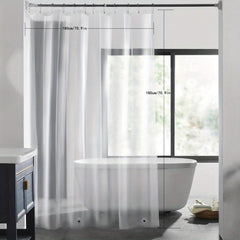 Waterproof Transparent Shower Curtain Mildew Proof Fabric Liner
