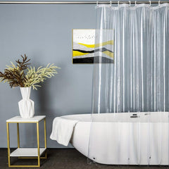 Waterproof Transparent Shower Curtain Mildew Proof Fabric Liner