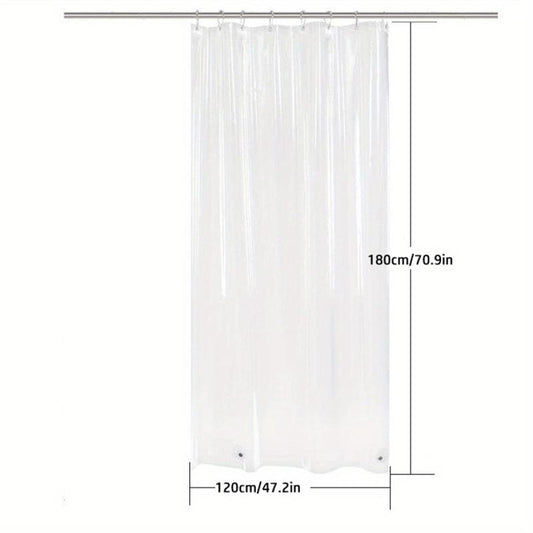 Waterproof Transparent Shower Curtain Mildew Proof Fabric Liner