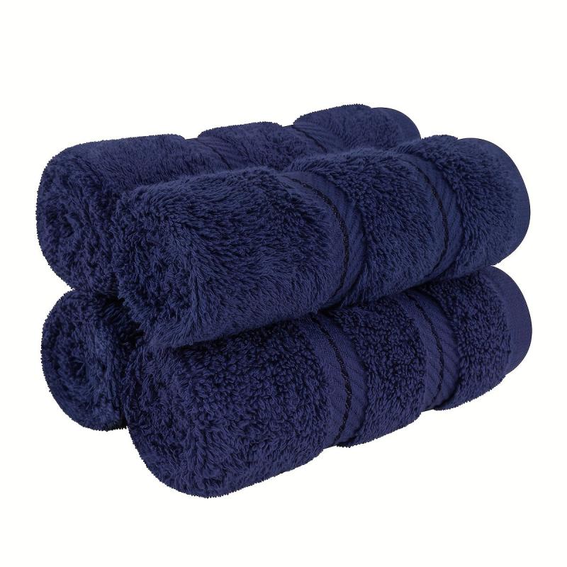 4pcs Cotton Washcloths Household Cleaning Rags Soft Absorbent Towel