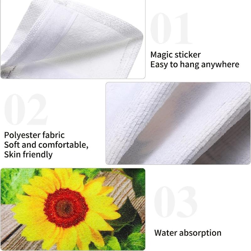 Sunflowers Hanging Towel for Farmhouse Decor