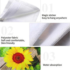 Sunflowers Hanging Towel for Farmhouse Decor